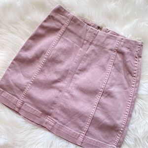 Wild Fable Dusty Rose Denim Skirt